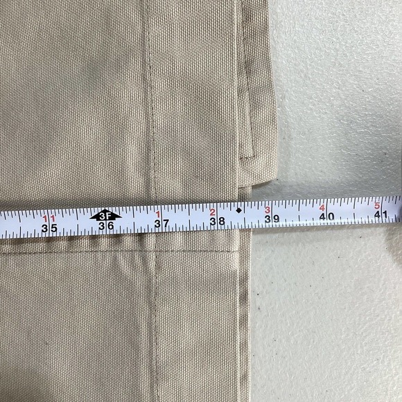 Outerknown Century Car Coat Mens L Latte Canvas Trench Over Coat 100% Cotton - Picture 6 of 8